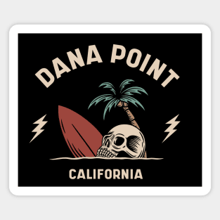 Vintage Surfing Dana Point, California Magnet
